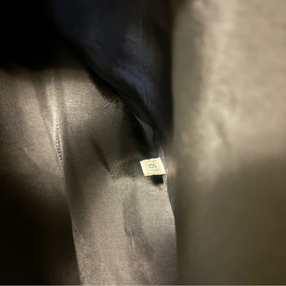 Vintage Hawksley and Wight Women’s 100% Wool Jacket Blazer Black Size 6 - Picture 6 of 6